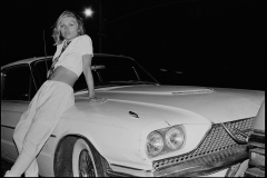 Debbie in front of CBGB’s