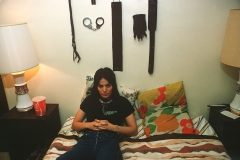 Joan at home, Los Angeles
